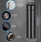 Smart Temperature Display Travel Mug – 500ML Stainless Steel